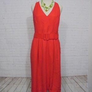 David Meister Coral Dress